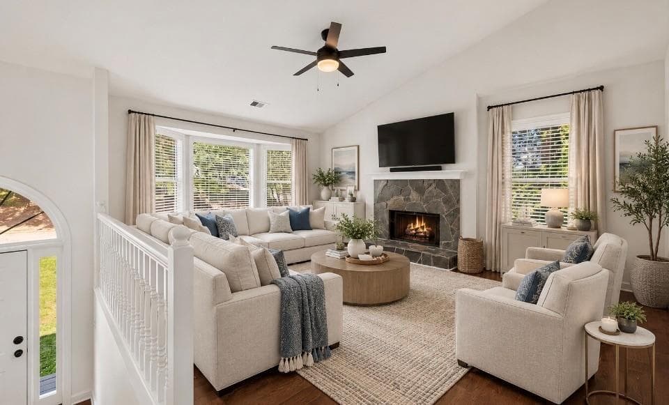 4 bedroom, 3 bathroom, 1,778 sq ft single family residence for sale at 5450 Bushnell Court, Flowery Branch, GA 30542 — photo 2