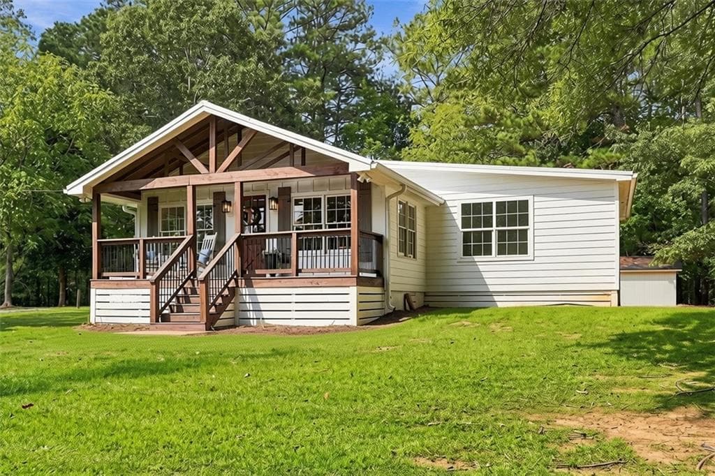 3 bedroom, 2 bathroom, 1,500 sq ft single family residence for sale at 505 Cedar Creek Road, Cartersville, GA 30121