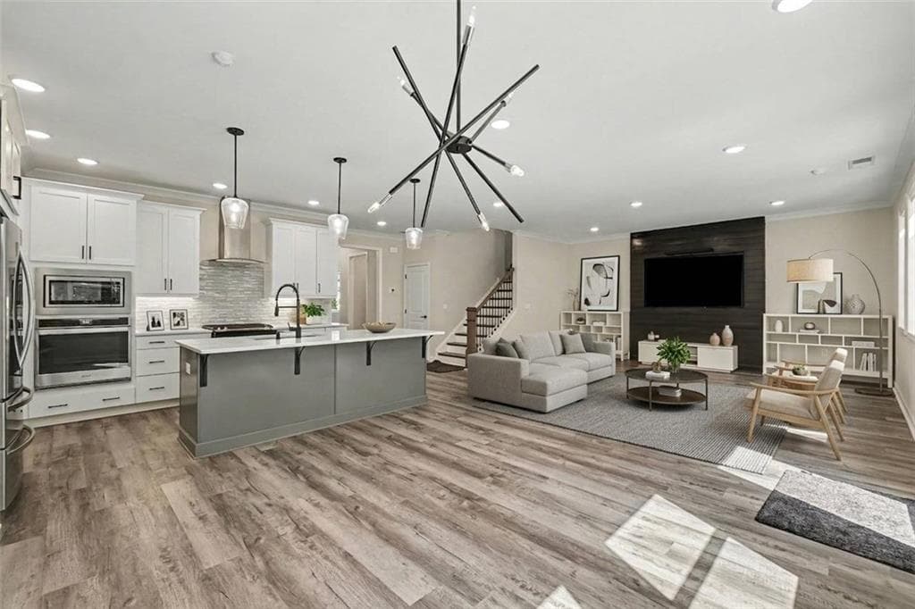 5 bedroom, 3 bathroom, 2,951 sq ft single family residence under contract at 3722 Silvery Way, Powder Springs, GA 30127 — photo 4