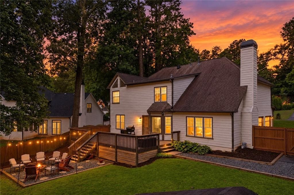 4 bedroom, 3 bathroom, 2,619 sq ft single family residence for sale at 2228 Duck Hollow Drive, Kennesaw, GA 30152