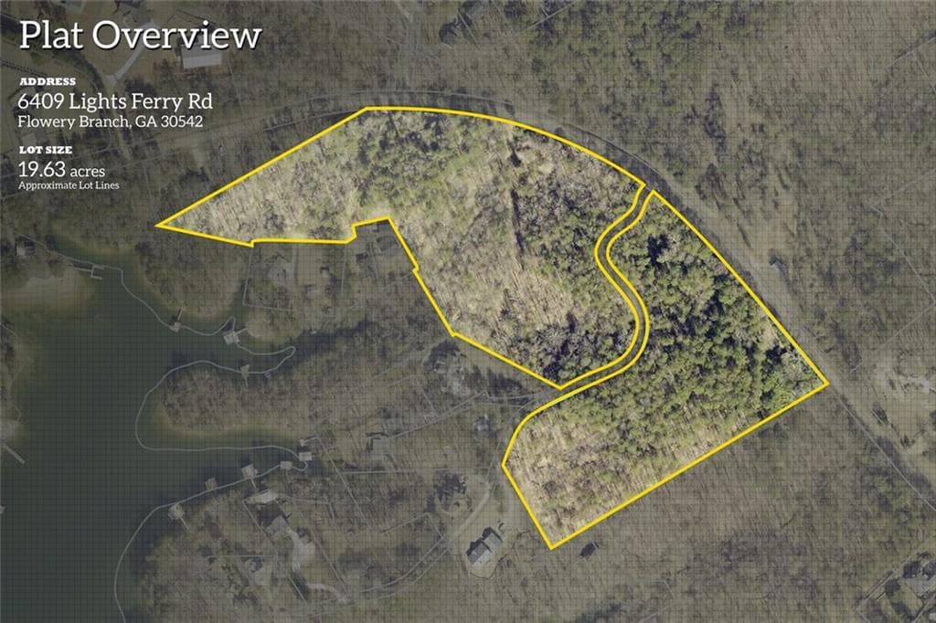 unimproved land for sale at 6409 Lights Ferry Road, Flowery Branch, GA 30542 — photo 2