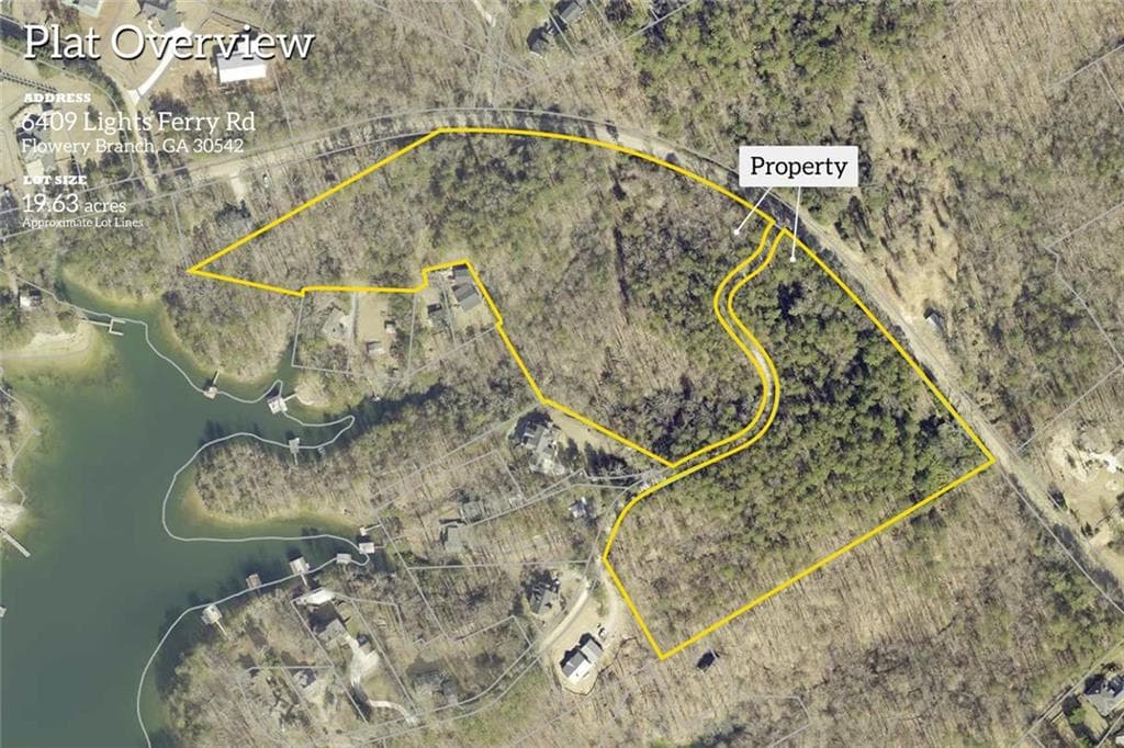 unimproved land for sale at 6409 Lights Ferry Road, Flowery Branch, GA 30542 — photo 3