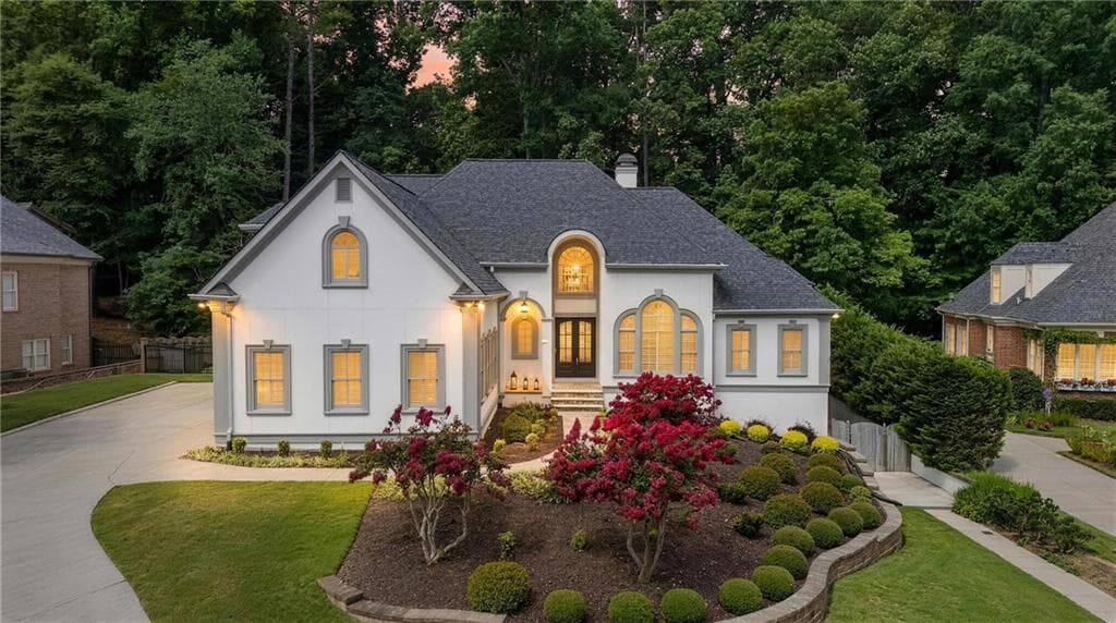 5 bedroom, 6 bathroom, 6,748 sq ft single family residence for sale at 4164 Nobleman Point, Peachtree Corners, GA 30097