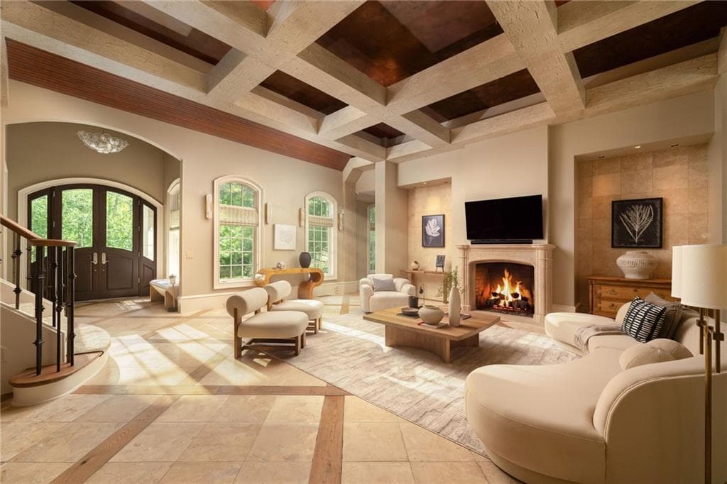 6 bedroom, 7 bathroom, 9,625 sq ft single family residence for sale at 5530 Claire Rose Lane, Sandy Springs, GA 30327 — photo 4