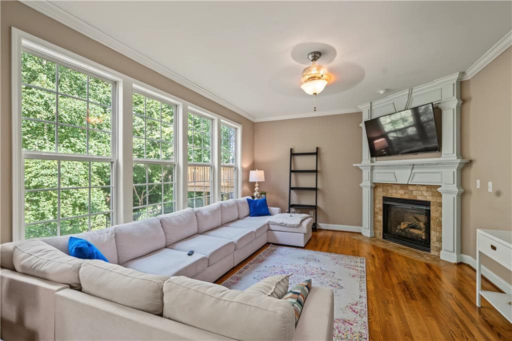 5 bedroom, 4 bathroom, 2,908 sq ft single family residence for sale at 1581 Edgeley Way, Lawrenceville, GA 30044 — photo 8