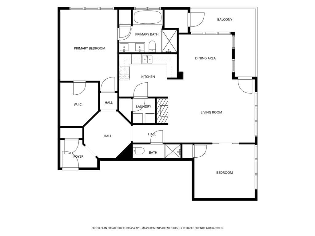 2 bedroom, 2 bathroom, 1,187 sq ft condominium for sale at 77 Peachtree Place 211, Atlanta, GA 30309 — photo 2