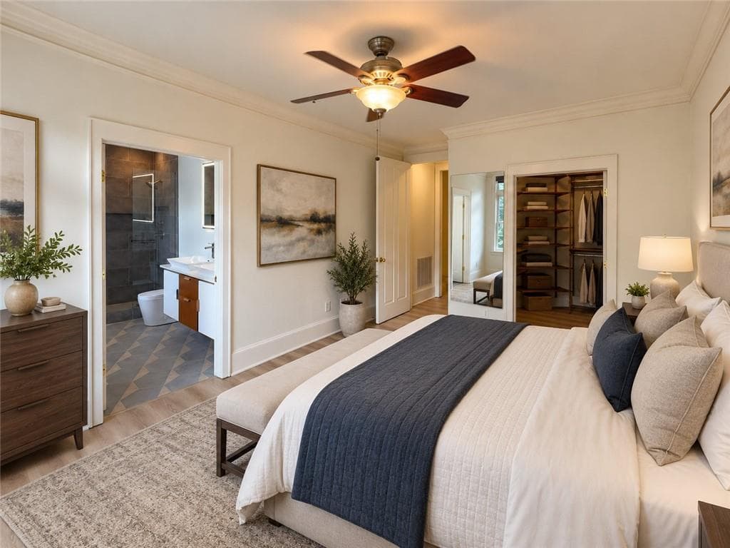 2 bedroom, 2 bathroom, 1,187 sq ft condominium for sale at 77 Peachtree Place 211, Atlanta, GA 30309 — photo 9