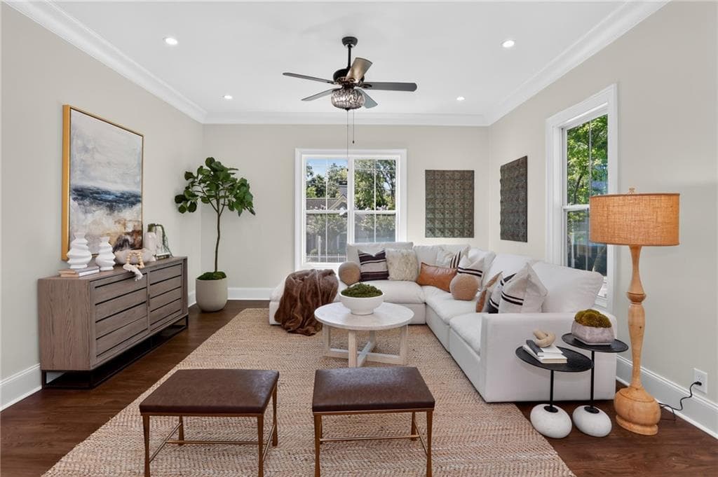 5 bedroom, 4 bathroom, 3,000 sq ft single family residence for sale at 30 Sessions Street, Marietta, GA 30060 — photo 6