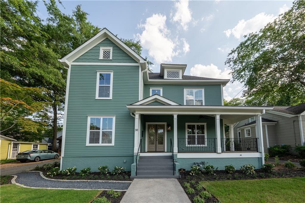 5 bedroom, 4 bathroom, 3,000 sq ft single family residence for sale at 30 Sessions Street, Marietta, GA 30060