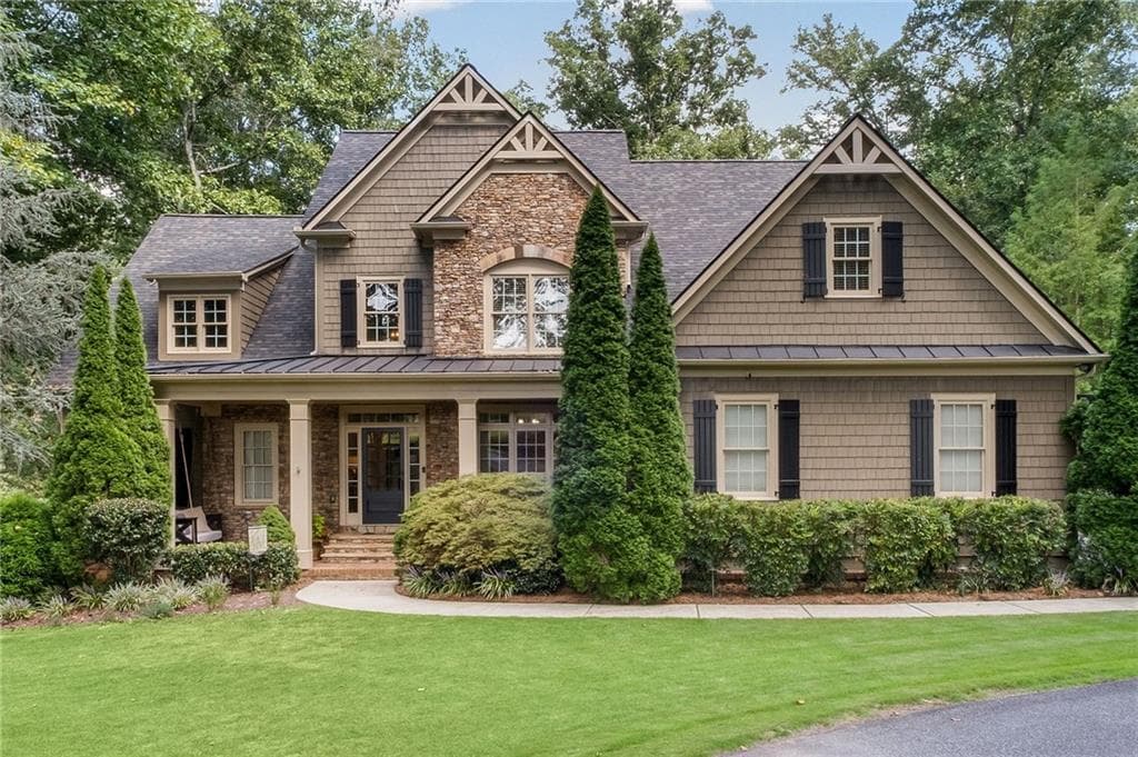 5 bedroom, 5 bathroom, 6,089 sq ft single family residence for sale at 5040 John Burruss Road, Cumming, GA 30040