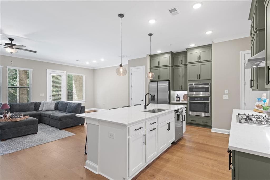 3 bedroom, 3 bathroom, 2,220 sq ft townhouse for sale at 300 Walker Avenue, Roswell, GA 30076
