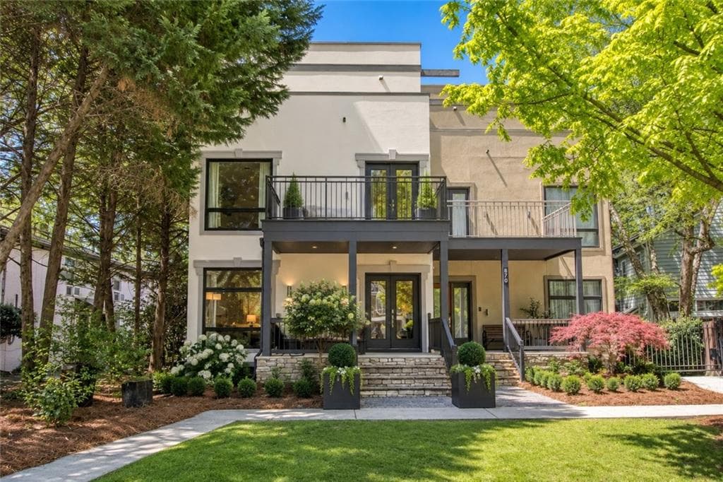 3 bedroom, 4 bathroom, 3,600 sq ft townhouse for sale at 866 Monroe Drive, Atlanta, GA 30308