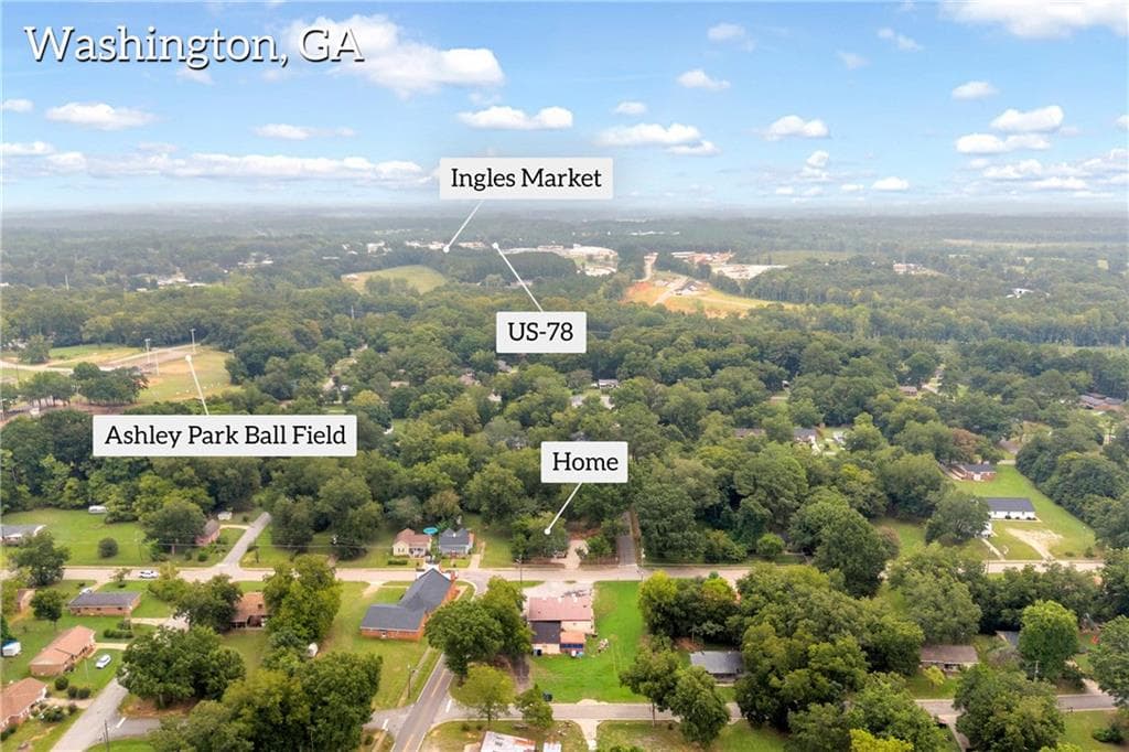 3 bedroom, 2 bathroom, 1,164 sq ft single family residence for sale at 401 Baltimore Road, Washington, GA 30673 — photo 3