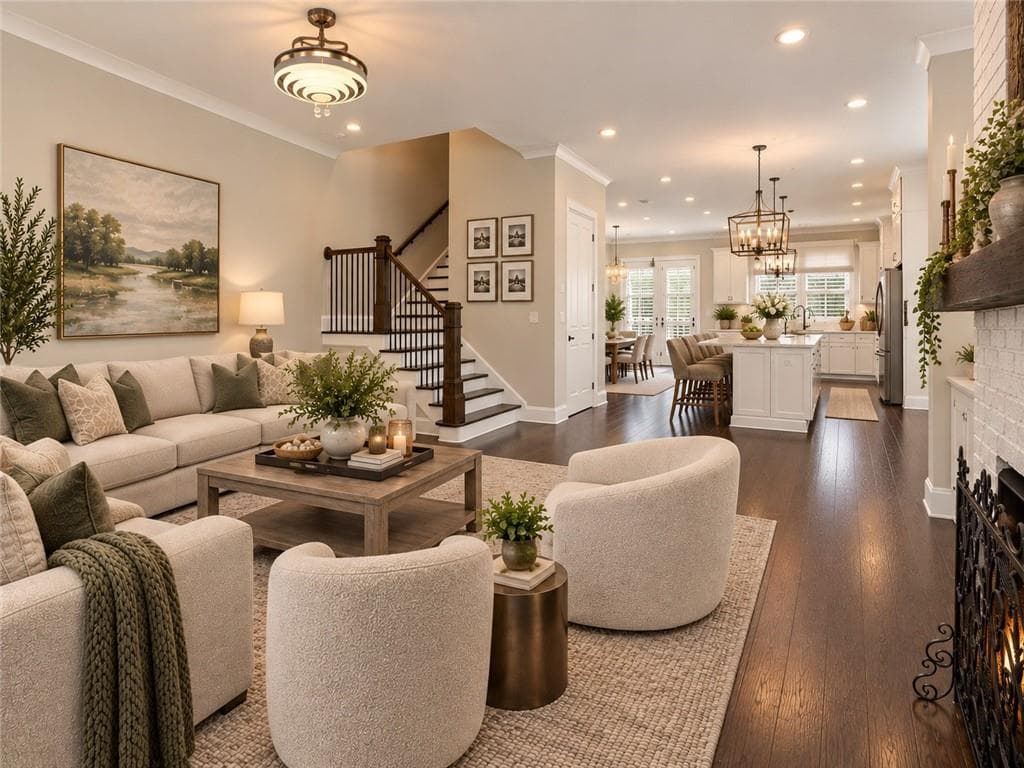 3 bedroom, 5 bathroom, 3,236 sq ft townhouse for sale at 170 Cole Street 3, Marietta, GA 30060 — photo 5