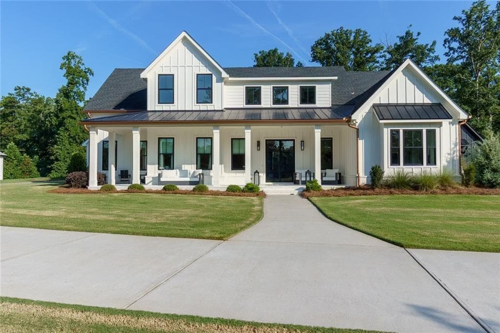 5 bedroom, 7 bathroom, 5,500 sq ft single family residence for sale at 2129 Sugar Pike Road, Woodstock, GA 30188