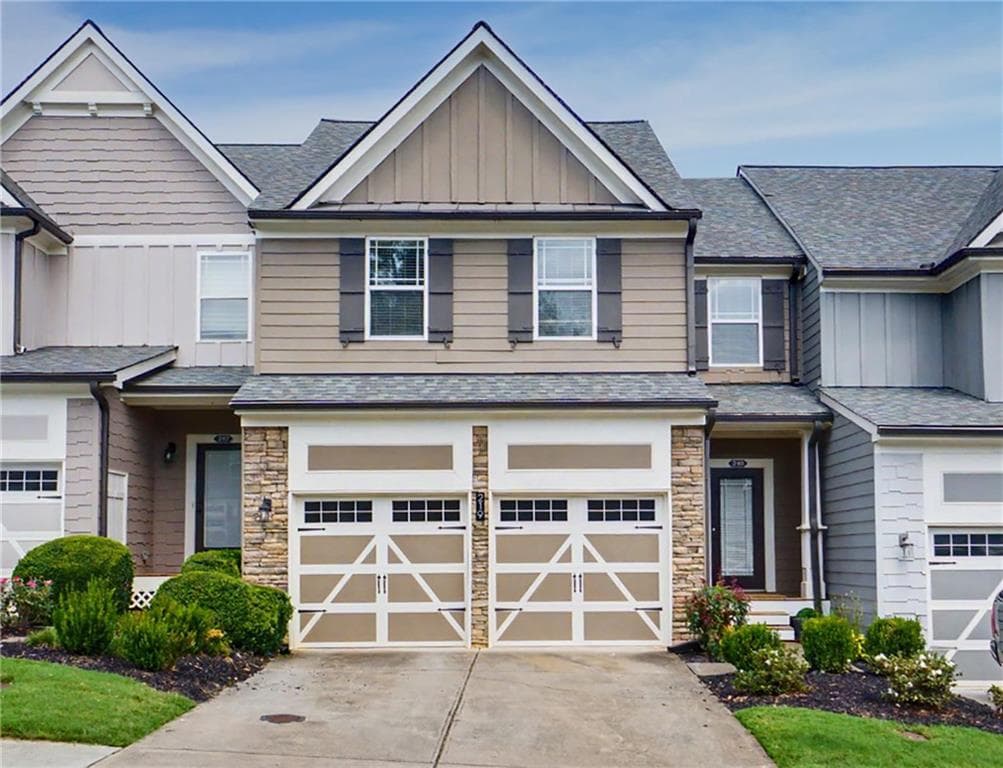 3 bedroom, 3 bathroom, 1,677 sq ft townhouse for rent at 219 Stone Park Drive, Woodstock, GA 30188 for $2,400 a month — photo 1 of 30