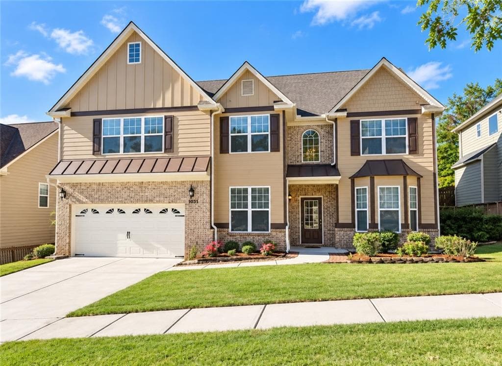 5 bedroom, 4 bathroom, 5,440 sq ft single family residence under contract at 1031 Ashton Park Drive, Lawrenceville, GA 30045