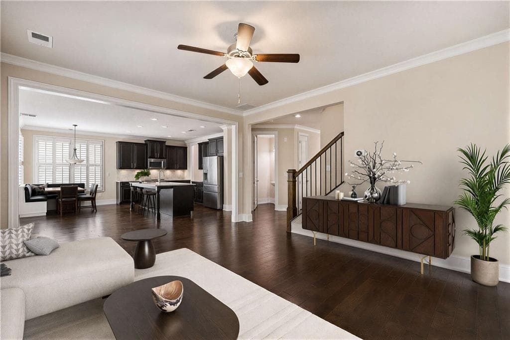 4 bedroom, 4 bathroom, 3,828 sq ft single family residence under contract at 7695 Highland Bluff, Sandy Springs, GA 30328 — photo 8