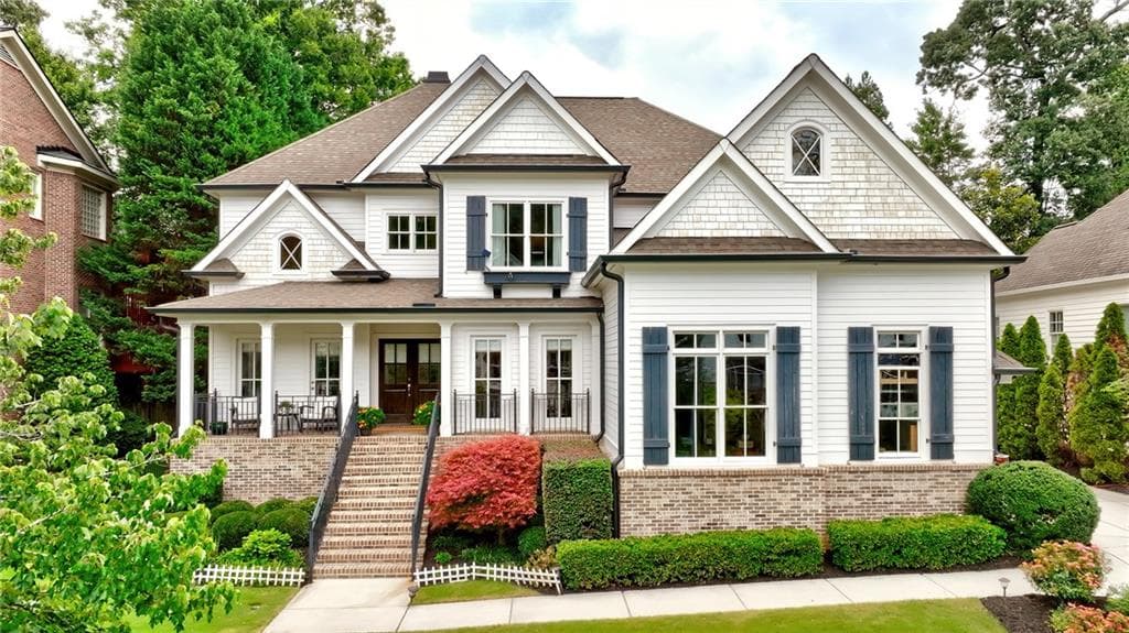 6 bedroom, 5 bathroom, 6,088 sq ft single family residence for sale at 630 Timm Valley Road, Atlanta, GA 30305
