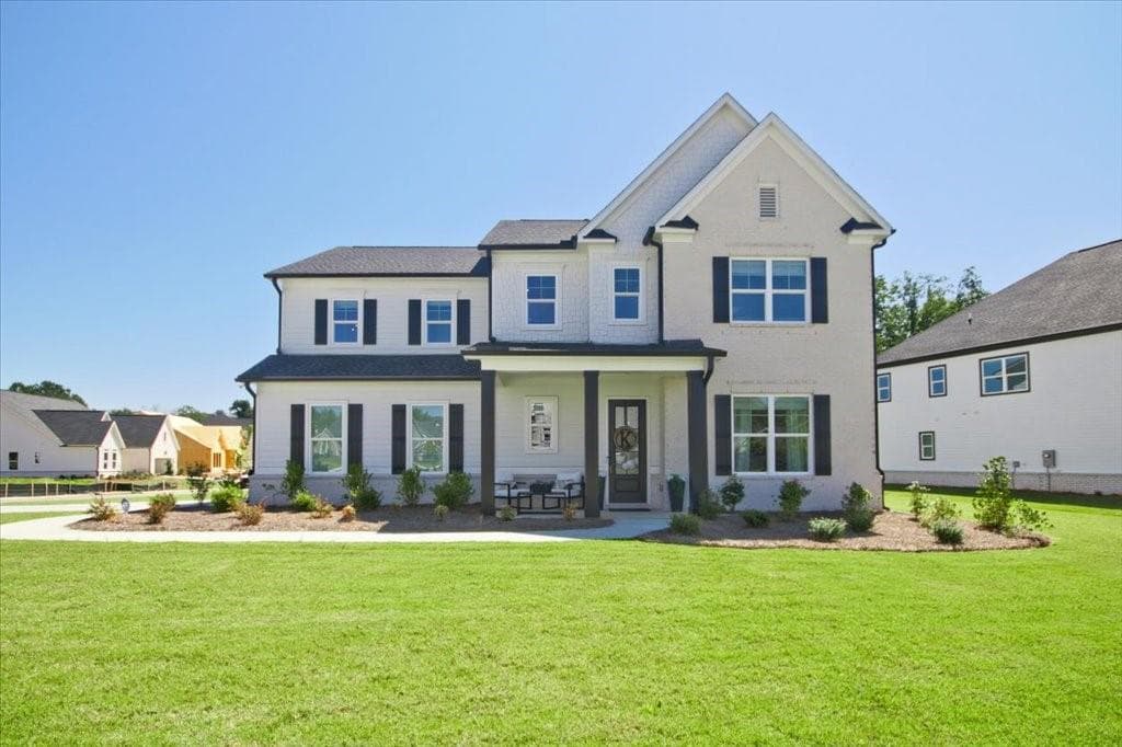 5 bedroom, 4 bathroom, 3,392 sq ft single family residence for sale at 6410 Wallace Farms Drive, Cumming, GA 30028 — photo 1 of 64