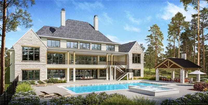 8 bedroom, 10 bathroom, 13,154 sq ft single family residence for sale at 10155 Cedar Ridge Drive, Milton, GA 30004 — photo 8