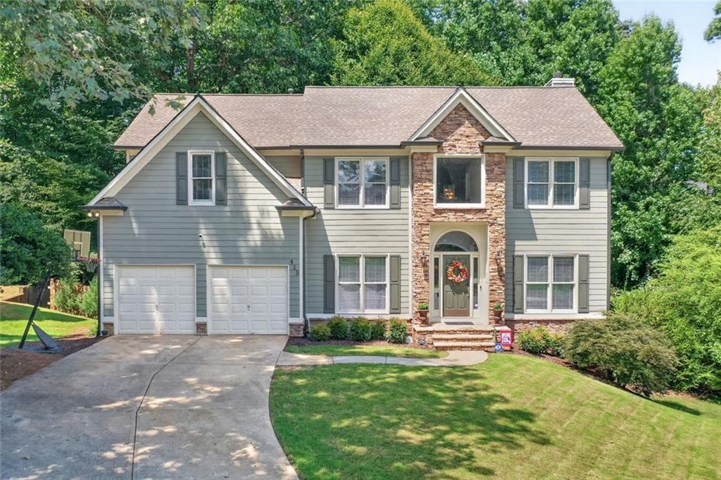 5 bedroom, 5 bathroom, 4,164 sq ft single family residence under contract at 415 Havenmist Landing, Suwanee, GA 30024