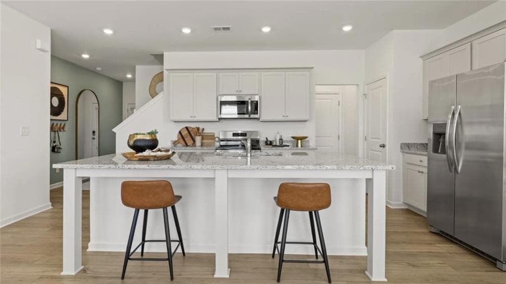 3 bedroom, 3 bathroom, 1,846 sq ft townhouse for sale at 112 East Rope Mill Court 3, Holly Springs, GA 30115 — photo 6