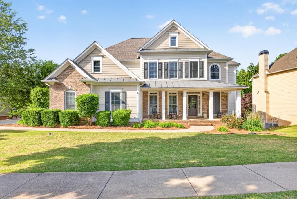 6 bedroom, 5 bathroom, 4,373 sq ft single family residence for sale at 1617 Trilogy Park Drive, Hoschton, GA 30548 — photo 2