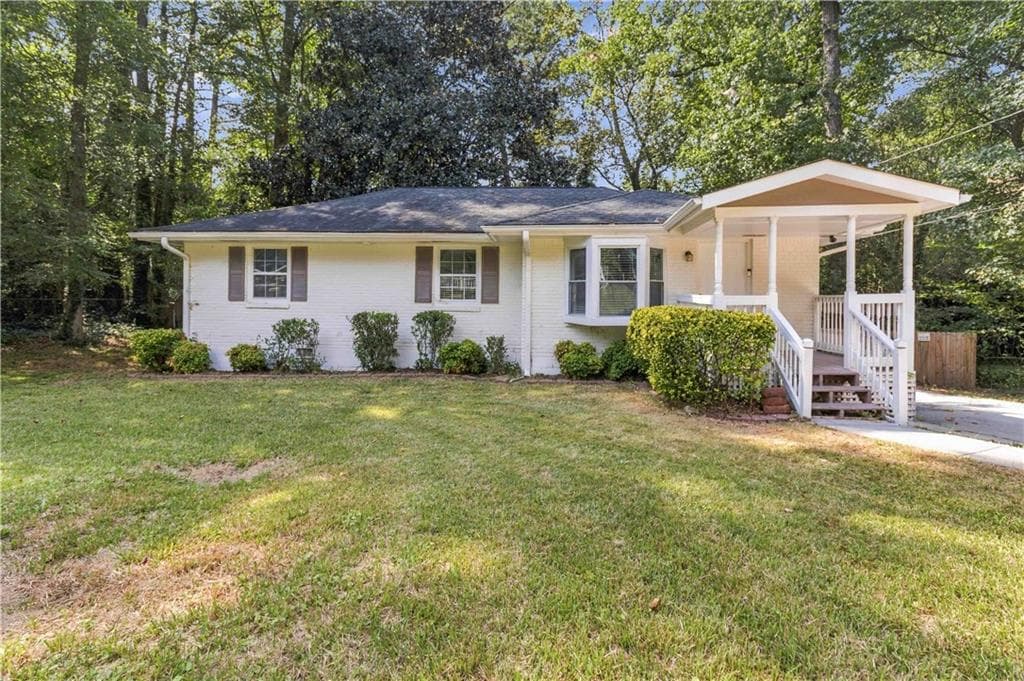 3 bedroom, 2 bathroom, 1,136 sq ft single family residence for sale at 3515 Tulip Drive, Decatur, GA 30032
