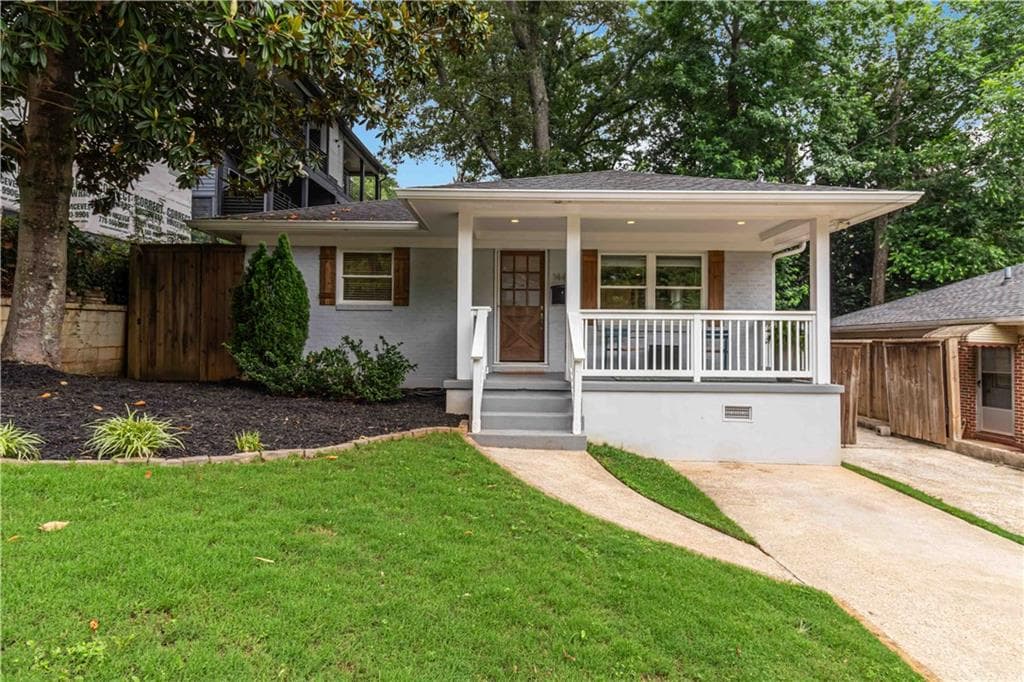 2 bedroom, 1 bathroom, 1,046 sq ft single family residence for sale at 1440 Chipley Street, Atlanta, GA 30307
