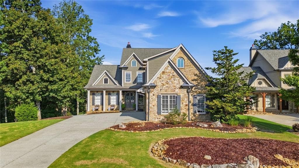 5 bedroom, 4 bathroom, 5,200 sq ft home for sale at 7395 Crestline Drive, Dawsonville, GA