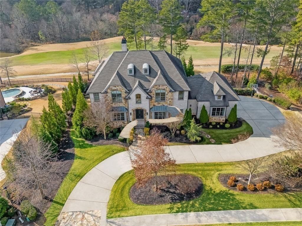 7 bedroom, 9 bathroom, 10,803 sq ft single family residence for sale at 16146 Belford Drive, Milton, GA 30004