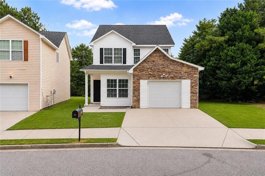 4 bedroom, 3 bathroom, 1,880 sq ft single family residence for sale at 2407 Hackamore Drive, South Fulton, GA 30349