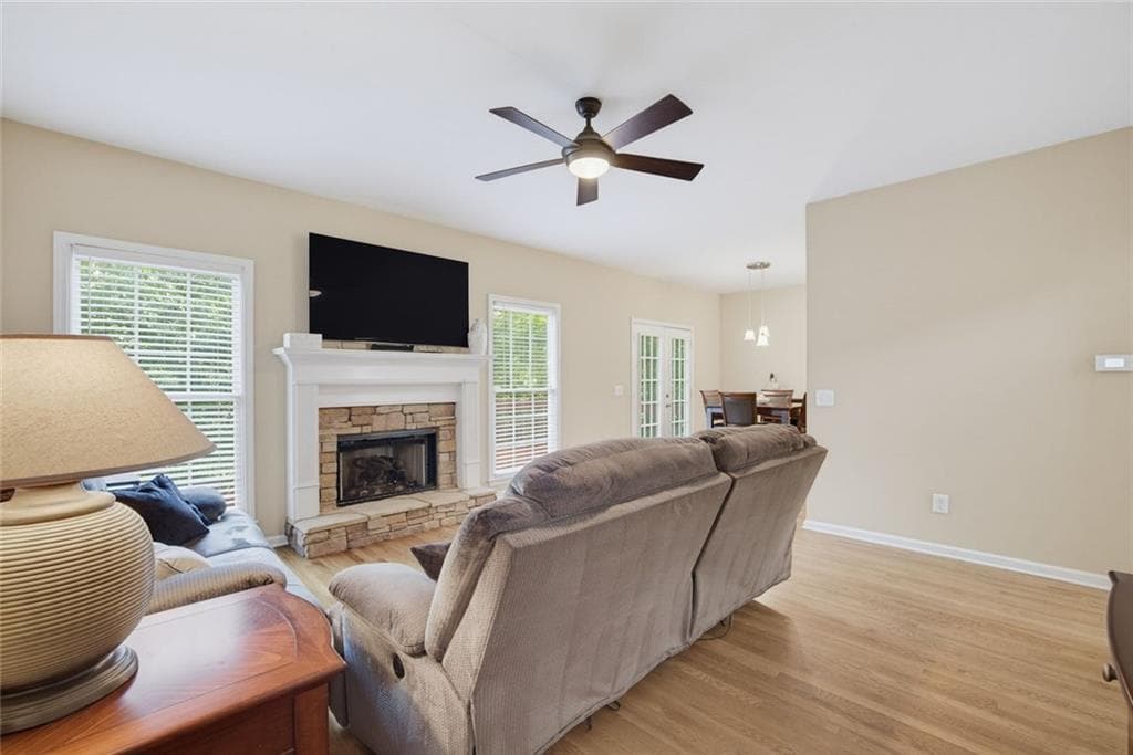 5 bedroom, 4 bathroom, 3,091 sq ft single family residence for sale at 211 Sweetbriar Lane, Canton, GA 30115 — photo 9
