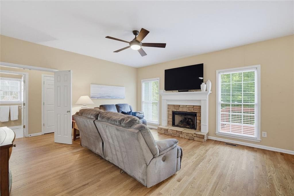 5 bedroom, 4 bathroom, 3,091 sq ft single family residence for sale at 211 Sweetbriar Lane, Canton, GA 30115 — photo 10