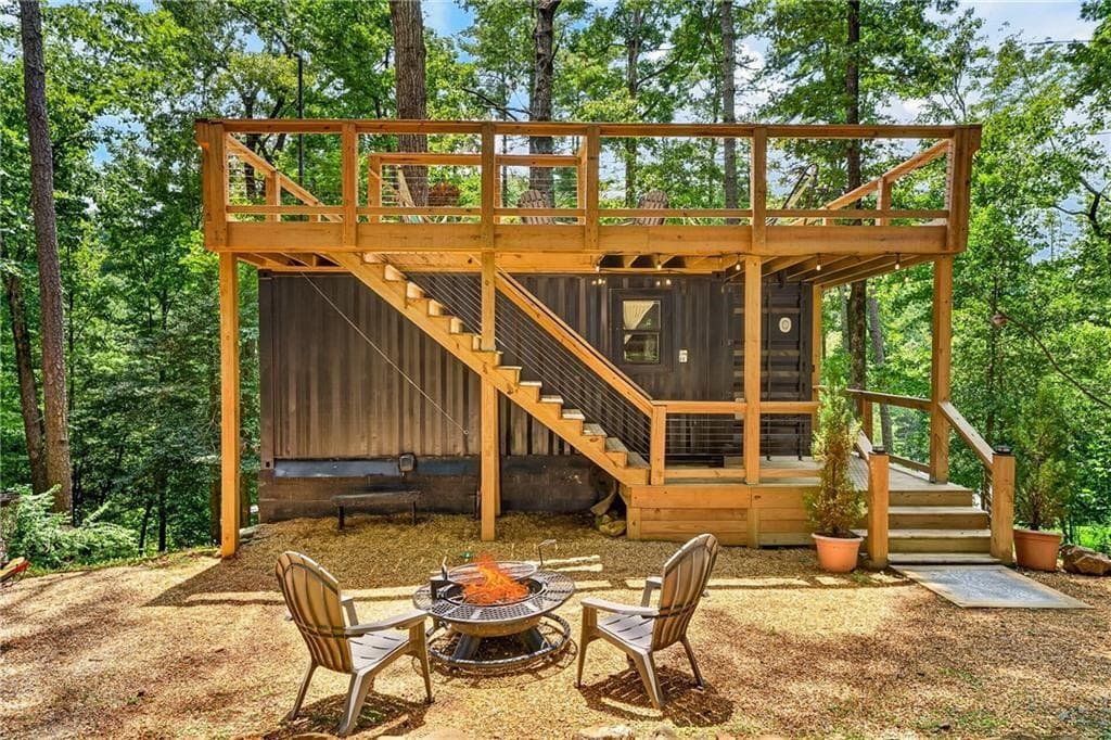 1 bedroom, 1 bathroom, 160 sq ft single family residence for sale at 649 Power Dam Road, Blue Ridge, GA 30513 — photo 2