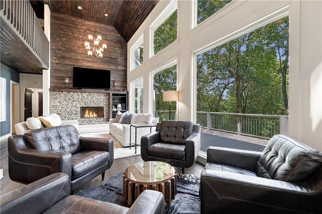 3 bedroom, 3 bathroom, 2,665 sq ft single family residence for sale at 411 Sanderlin Mountain Drive, Big Canoe, GA 30143 — photo 3