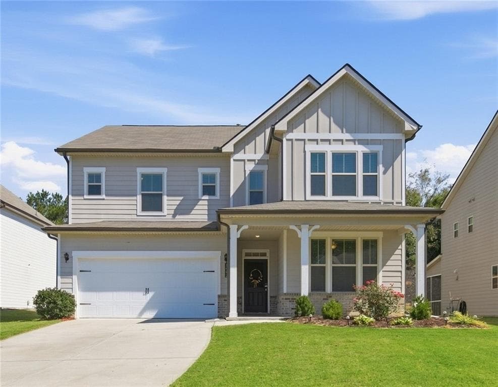5 bedroom, 4 bathroom, 3,427 sq ft single family residence under contract at 3402 Grace Farm Lane, Buford, GA 30519
