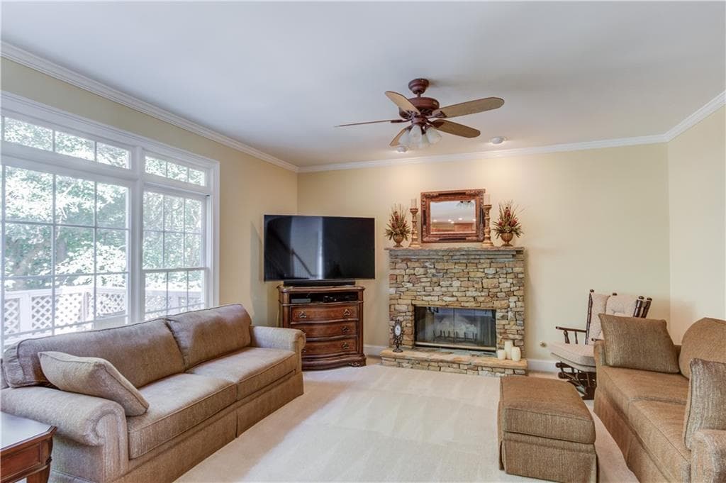 4 bedroom, 4 bathroom, 3,318 sq ft single family residence for sale at 4121 Holcomb Creek Drive, Buford, GA 30519 — photo 10