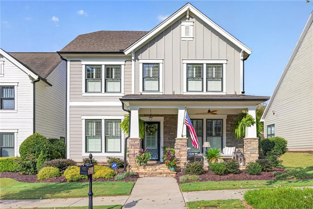 4 bedroom, 3 bathroom, 2,156 sq ft single family residence for sale at 3790 Portland Trail Drive, Suwanee, GA 30024