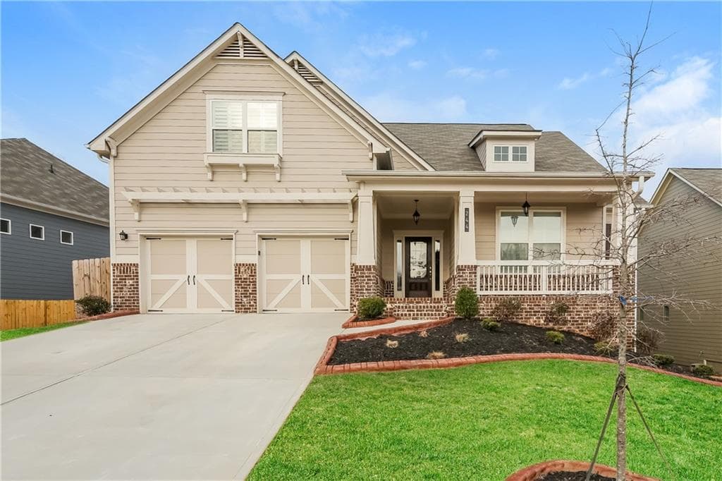 4 bedroom, 3 bathroom, 2,500 sq ft single family residence for rent at 244 Aspen Valley Lane, Dallas, GA 30157 for $2,870 a month — photo 1 of 15