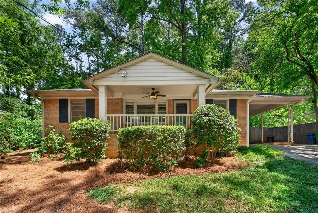 2 bedroom, 1 bathroom single family residence for sale at 1844 Georgiana Drive, Atlanta, GA 30329