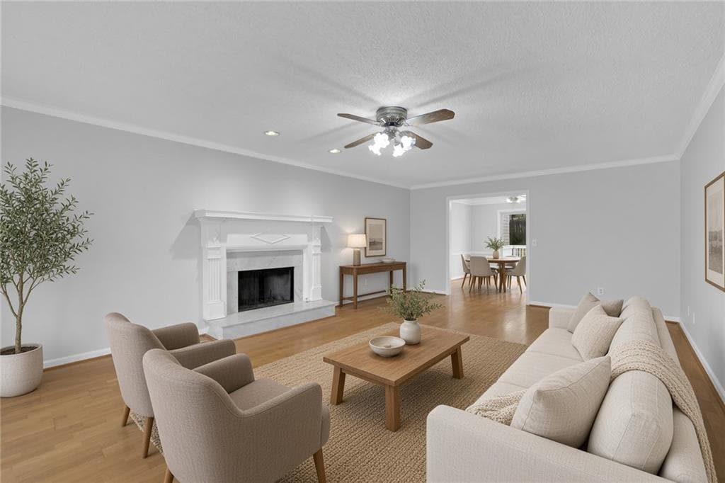 4 bedroom, 3 bathroom, 2,756 sq ft single family residence for sale at 2851 Carnegie Way, Marietta, GA 30064 — photo 4