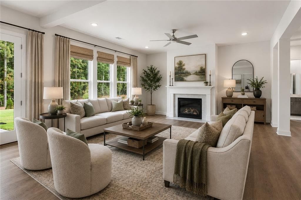 5 bedroom, 4 bathroom, 3,073 sq ft single family residence for sale at 683 Crest Line Trail, Powder Springs, GA 30127