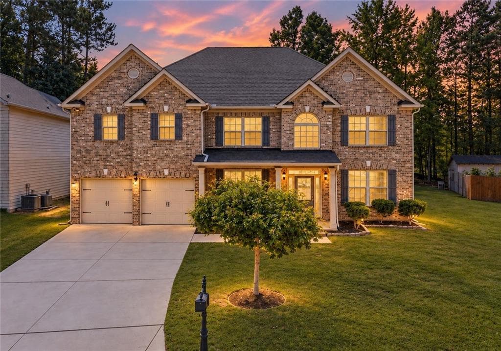 6 bedroom, 5 bathroom, 3,733 sq ft single family residence for sale at 3594 Hideaway Lane, Loganville, GA 30052 — photo 1 of 49