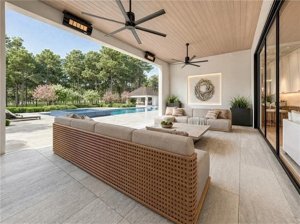 7 bedroom, 10 bathroom, 10,638 sq ft single family residence for sale at 1450 Estates Pointe, Milton, GA 30004 — photo 9