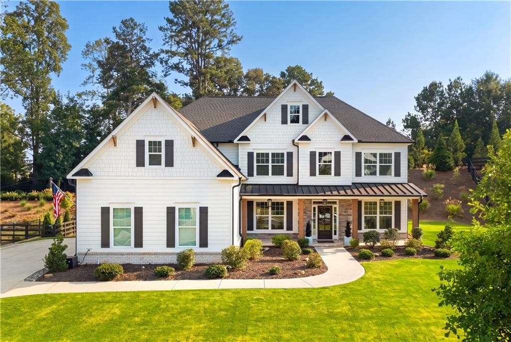 5 bedroom, 4 bathroom, 3,760 sq ft single family residence for sale at 224 Milton Overlook Pass, Woodstock, GA 30188