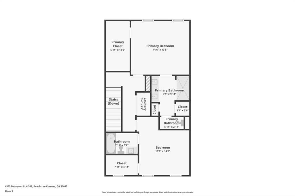 3 bedroom, 4 bathroom, 2,201 sq ft townhouse for sale at 4565 Deanston Court 388, Peachtree Corners, GA 30092 — photo 6