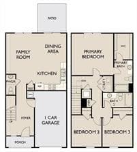 3 bedroom, 3 bathroom, 1,421 sq ft townhouse for sale at 1143 Lucienne Boulevard, Auburn, GA 30011 — photo 2