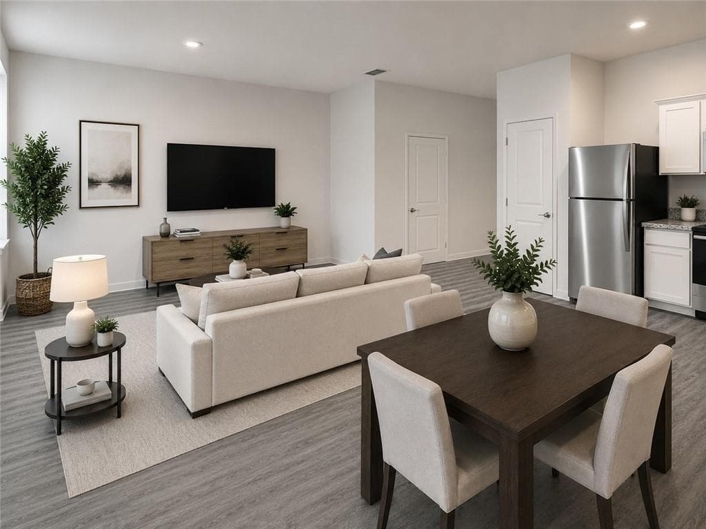 3 bedroom, 3 bathroom, 1,421 sq ft townhouse for sale at 1100 Lucienne Boulevard, Auburn, GA 30011 — photo 3